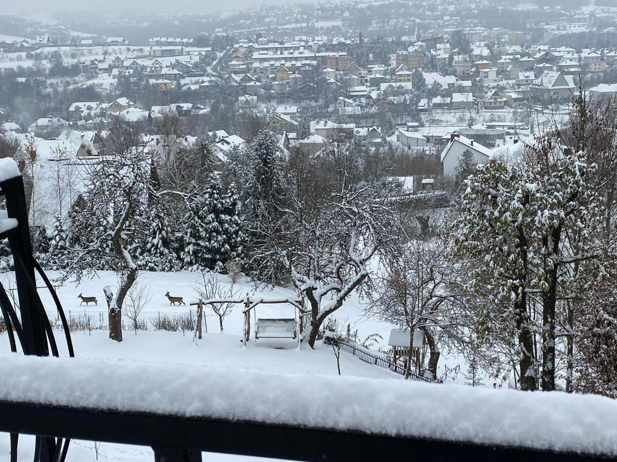 Mieszkanko Z Tarasem Limanowa Buitenkant foto